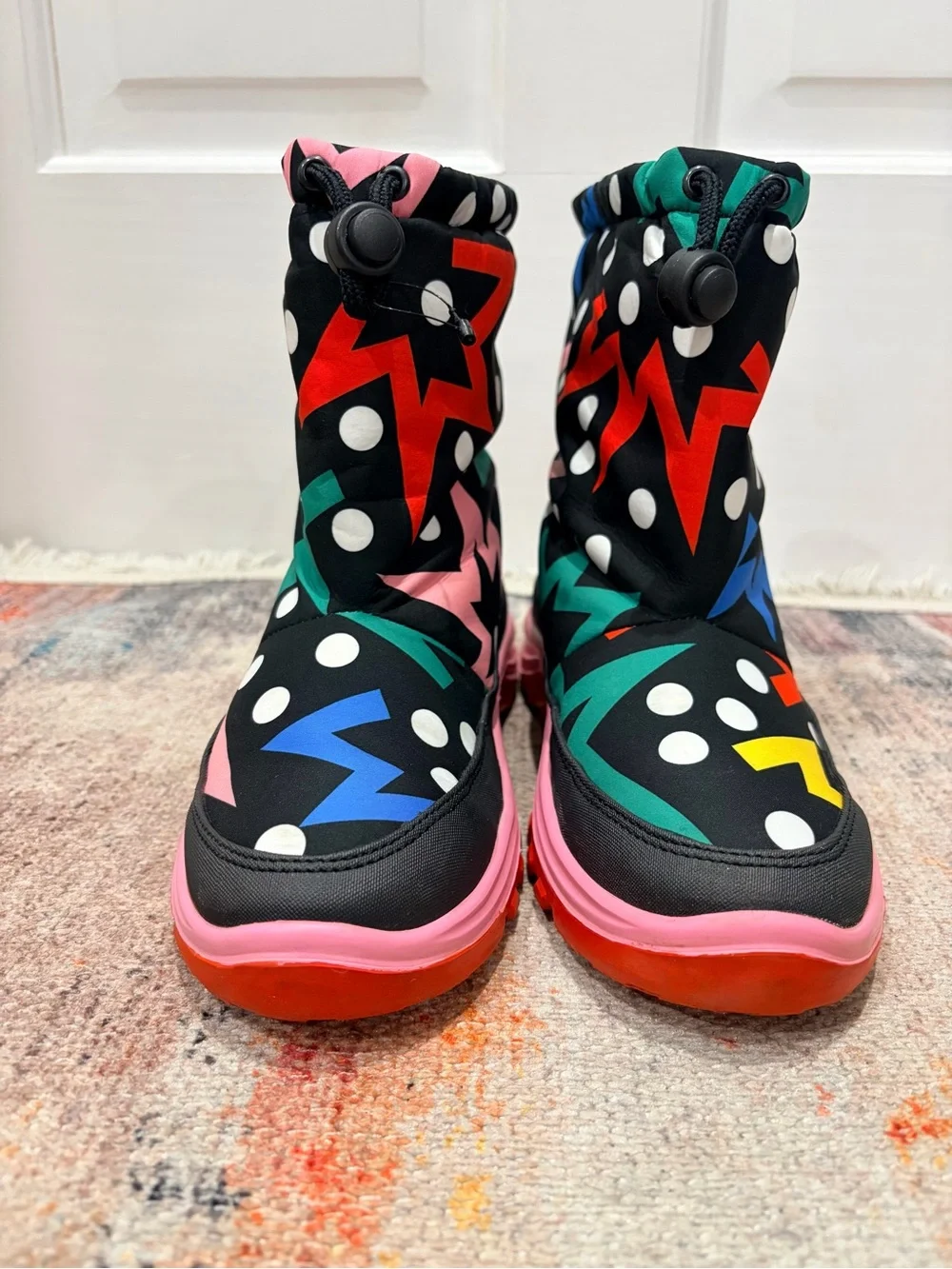 Stella McCartney Kids Starburst Print Padded Wellies EU 36 – Multicolor Vibram